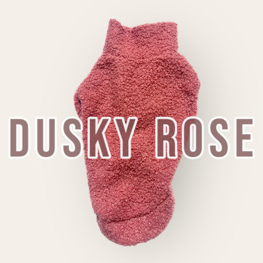 Ultra Cosy Teddy Jumper- Dusky Rose
