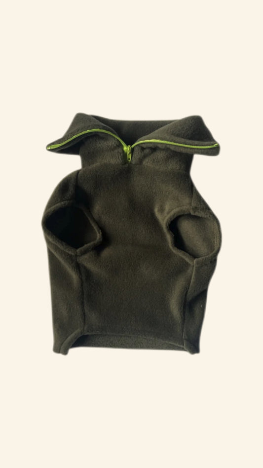 Moss Quarter Zip Fleece