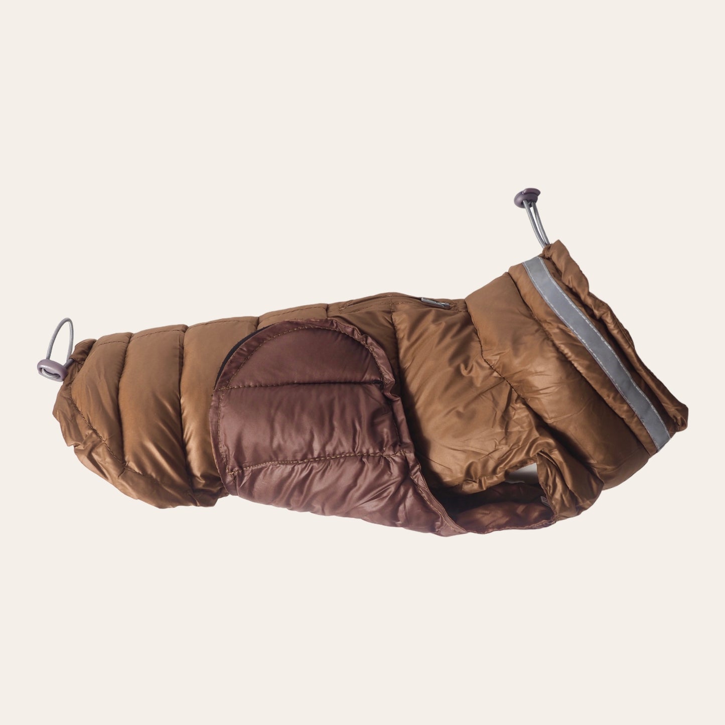 Chocolate Puffer Gilet