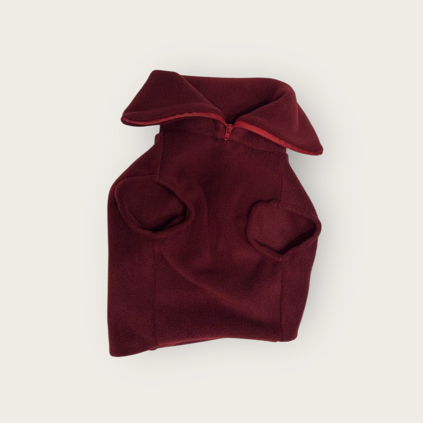 Cranberry Quarter Zip Fleece