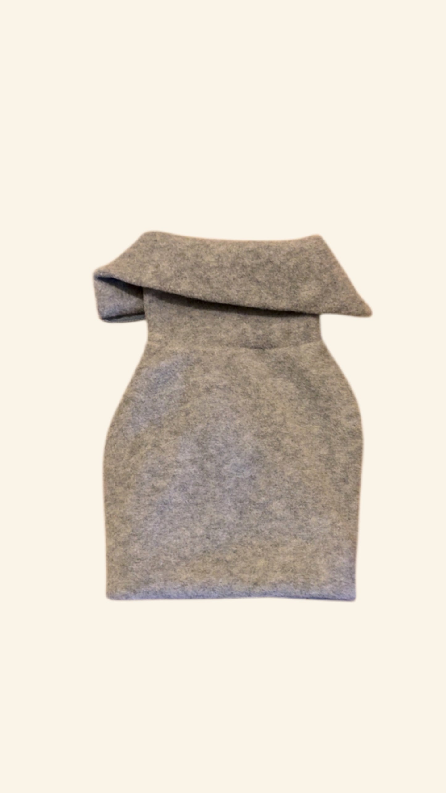 Grey Marl Quarter Zip Fleece
