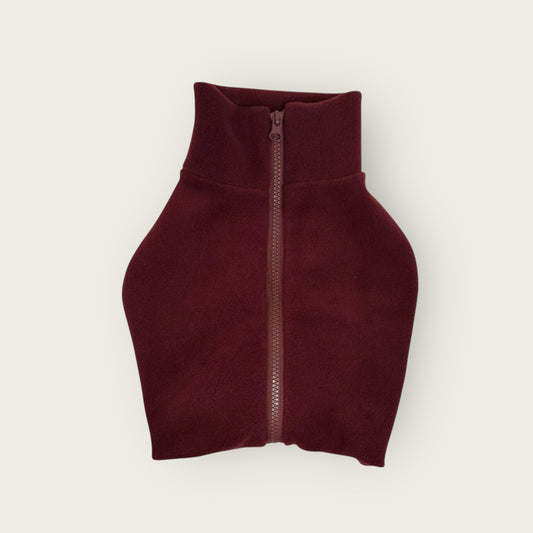 Cranberry Full Zip Fleece