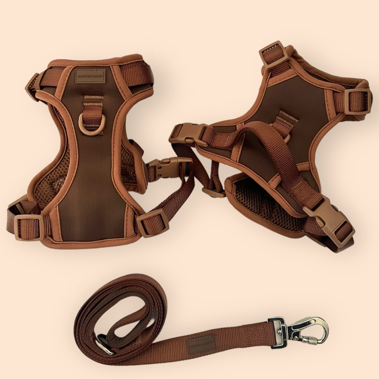 Adjustable Harness- The Neutral Collection- Coffee Bundle